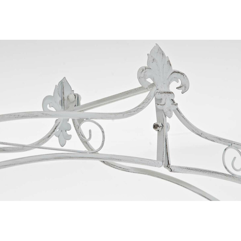 Elegant rosenbåge i pulverlackerat järn för klätterväxter