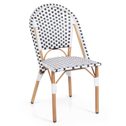 2-pack rottingstolar utan armstöd för terrass och balkong 56