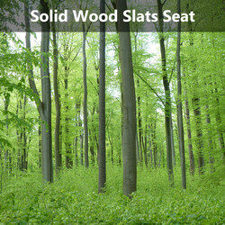 Trädgårdsbänk i gjutjärn och furu för tre personer med ergonomisk design