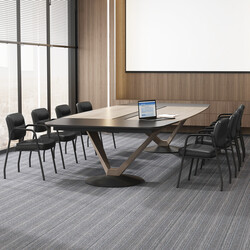 Konferensstolar 2-pack bekväma besöksstolar med armstöd och metallram svart 58x56x81 cm