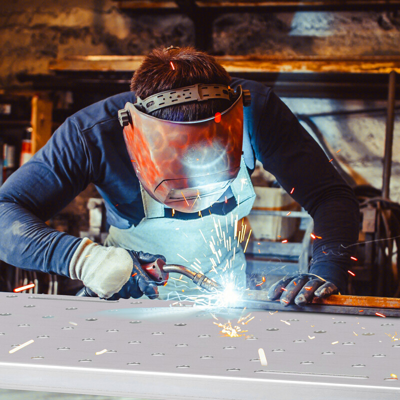 verktygsställ och 8 verktygslitsar