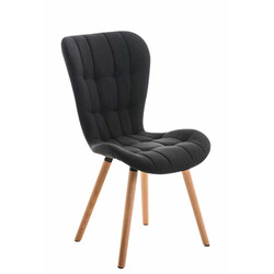 Modern bekväm matstol med quiltat sitsöverdrag