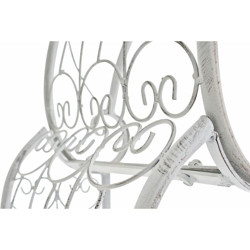 Elegant rosenbåge i pulverlackerat järn för trädgård