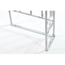 Elegant handgjord rosenbåge i pulverlackerat järn för trädgården