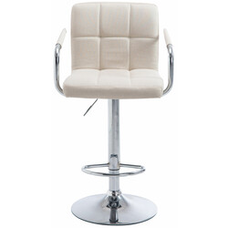 Modern justerbar barstol med ryggstöd och armstöd