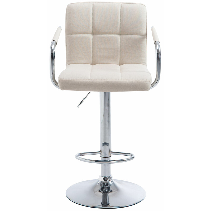 Modern justerbar barstol med ryggstöd och armstöd