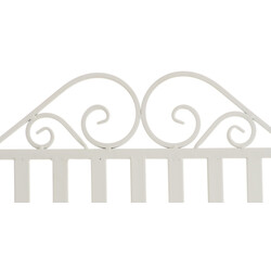 Antik gungstol i järn för inomhus och utomhusbruk