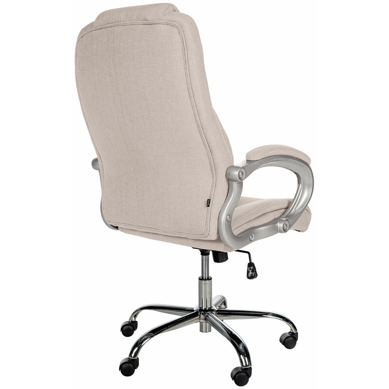 Ergonomisk XL-kontorsstol med justerbar höjd och gungmekanism