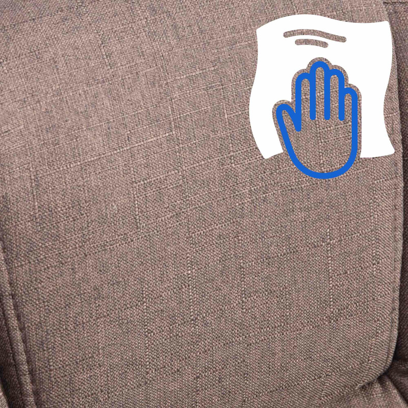 Bekväm och hållbar kontorsstol för tyngre personer