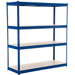 Kraftigt hyllsystem för tung förvaring