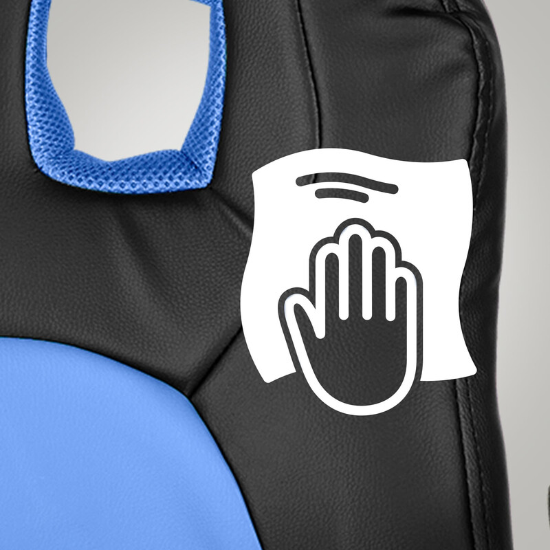 Bekväm och sportig gamingstol för barn med justerbar höjd