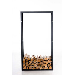 Elegant handtillverkad vedställning i högkvalitativt järn för inomhusbruk