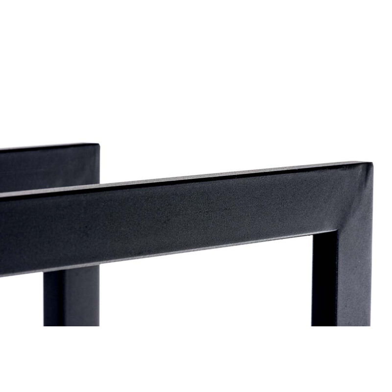 Elegant handtillverkad vedställning i högkvalitativt järn för inomhusbruk