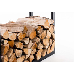 Elegant handtillverkad vedställning i högkvalitativt järn för inomhusbruk