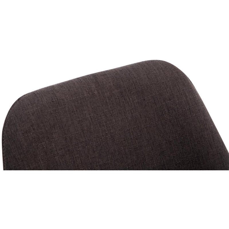 Elegant matstol med vadderad sits och bokträstomme