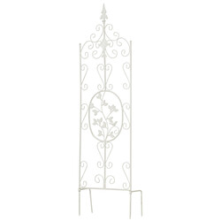 Elegant justerbar spaljé för klätterväxter i trädgården