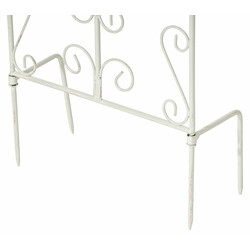 Elegant justerbar spaljé för klätterväxter i trädgården