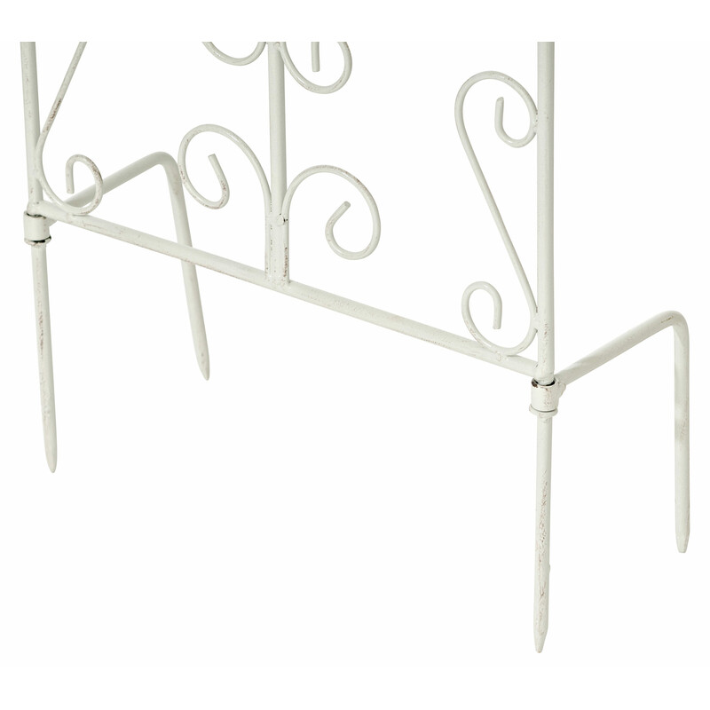 Elegant justerbar spaljé för klätterväxter i trädgården