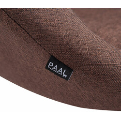 Höjdjusterbar Miami barstol i tyg med fotstöd