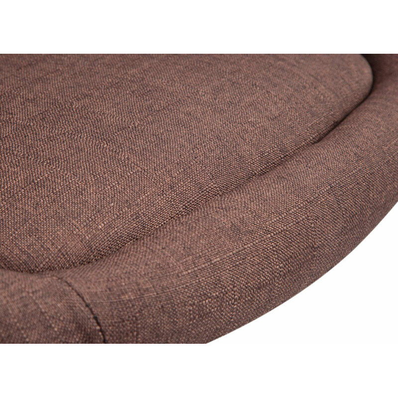 Höjdjusterbar Miami barstol i tyg med fotstöd