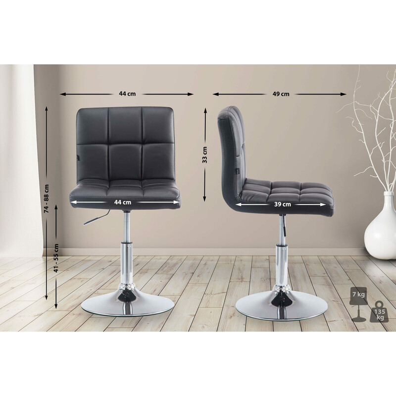 Elegant och bekväm fåtölj i konstläder för moderna hem