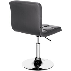 Elegant och bekväm fåtölj i konstläder för moderna hem