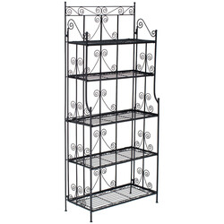 Mångsidig vikbar hylla för inomhus- och utomhusbruk