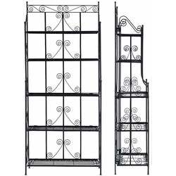 Mångsidig vikbar hylla för inomhus- och utomhusbruk