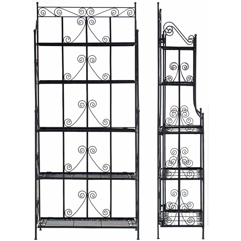 Mångsidig vikbar hylla för inomhus- och utomhusbruk