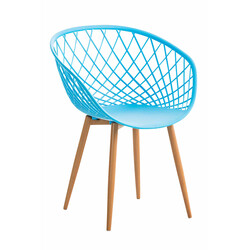 Elegant retro besöksstol med bekväm sits och stabil konstruktion