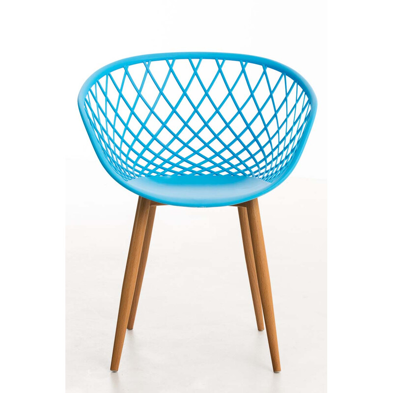 Elegant retro besöksstol med bekväm sits och stabil konstruktion