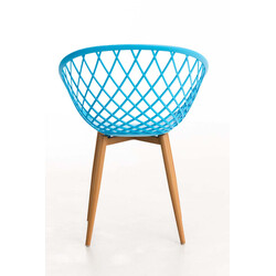 Elegant retro besöksstol med bekväm sits och stabil konstruktion