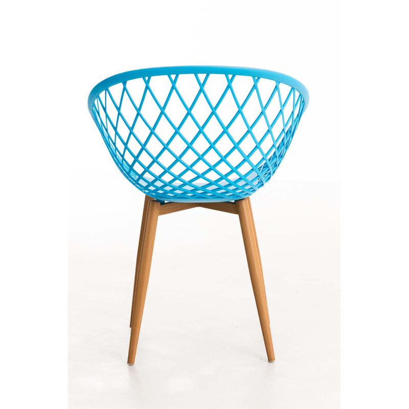 Elegant retro besöksstol med bekväm sits och stabil konstruktion