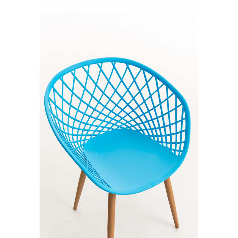 Elegant retro besöksstol med bekväm sits och stabil konstruktion