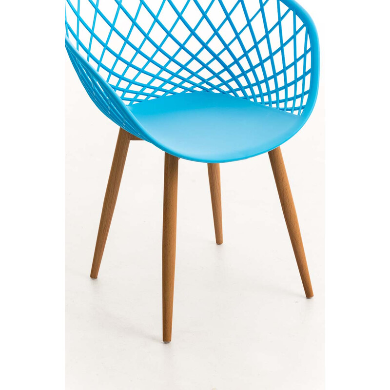 Elegant retro besöksstol med bekväm sits och stabil konstruktion