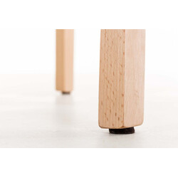 Modern barstol i plast och bokträ, flera färger