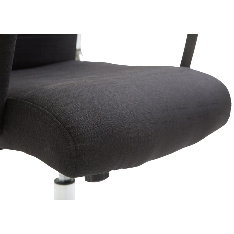 Ergonomisk kontorsstol med justerbart ryggstöd och gungfunktion