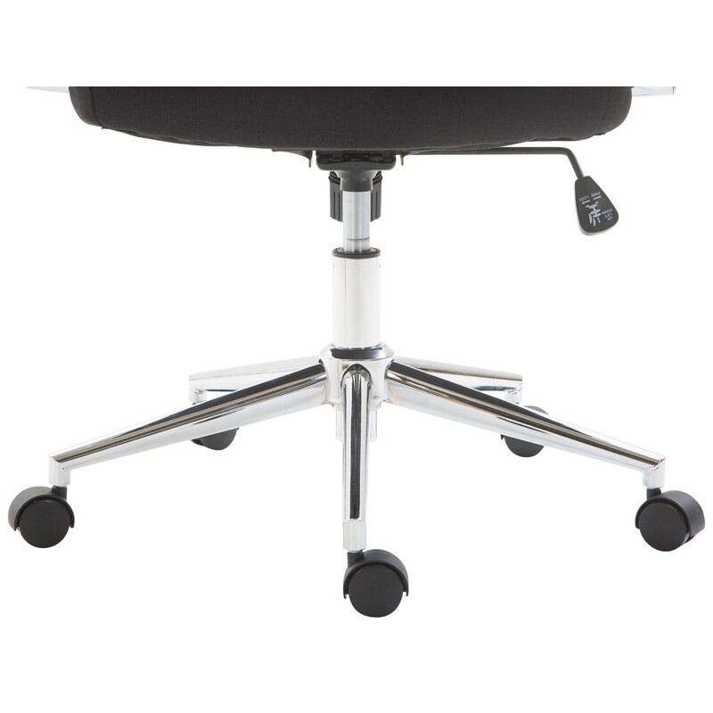 Ergonomisk kontorsstol med justerbart ryggstöd och gungfunktion