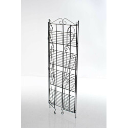 Elegant hopfällbar järnhylla med antik design och stabil konstruktion